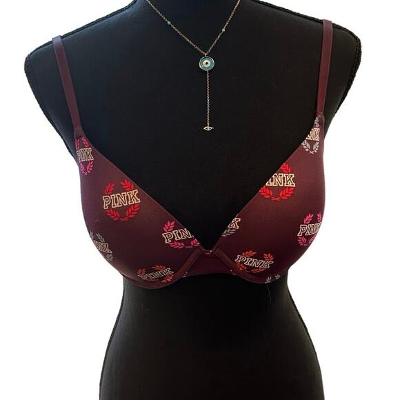 Victoria's Secret PINK Wear Everywhere Push-Up Bra 32D - Picture 2 of 11